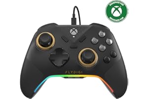FLYDIGI VADER 5S Wired Controller for Xbox Series X|S, Xbox One, Windows 10/11, FORCEFLEX Adjustable Tension Joysticks, FORCESWITCH Triggers, 6 Remappable Buttons, 3.5mm Audio Jack