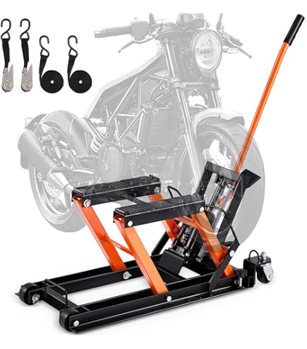 り*い様 MASU 23AW VICTORIAN MOTORCYCLE JACK Amazon.com: Goplus Motorcycle Lift, 1500 LBS Hydraulic ATV Scissor