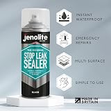 Jenolite Stop Leak Sealer Spray Black 400ml Gutters Roofs Waterproof Sealant view 2