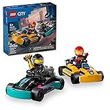 LEGO City Go-Karts and Race Drivers Toy Playset, 2