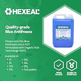Hexeal Blue Antifreeze 10L 2x5L High Concentrate Long Life Coolant & Antifreeze view 5