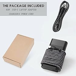 New Slim for 65W USB C for HP Laptop Charger for HP