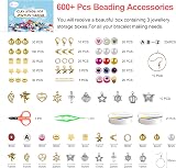 Fournine 15800 Pcs Clay Beads Bracelet Making Kit 72 Colors 3 Boxes view 3