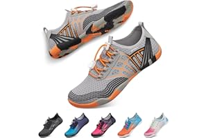 Tanamo Water Shoes for Women Men Quick Dry Swim Beach Barefoot River Aqua Shoes for Hiking Boating Camping Grounding Surfing
