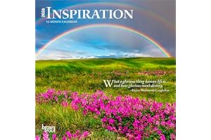 Inspiration | 2026 7 x 14 Inch (Hanging) Monthly Mini Wall Calendar | BrownTrout | Family Self Help Motivation Quotes