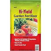 Hi-Yield (34086) Garden Fertilizer 8-10-8, 3.25 lbs | 8-10-8 balanced granular - All-purpose garden fertilizer for vegetables &amp; flowers, 3.25 lbs - Home gardeners