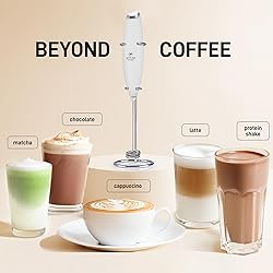 Zulay Kitchen Powerful Double Whisk Milk Frother