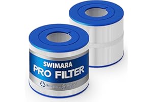 Swimara Spa Filter Replacement for Bullfrog Spas A R X Series Hot Tubs (2 Pack), Replaces Pleatco PBF40 PBF40M, Wellspring 10-00282 Coreless 30, Compatible with A5L–A9L, R5L–R8L, X5L–X8L