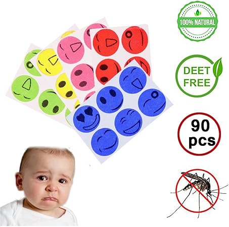 Amazon 夏グッズ 蚊虫駆除 虫除け器 笑顔シール 虫よけ クリップ 蚊よけボタン 自然な蚊の忌避のパッチ 釣り 登山 運動会 防虫 夏 天然成分 安心安全 手軽 子供 ベビーカー用虫よけ 15枚入れ1袋 出荷 ランダム Mro Cat 虫除け 忌避用品