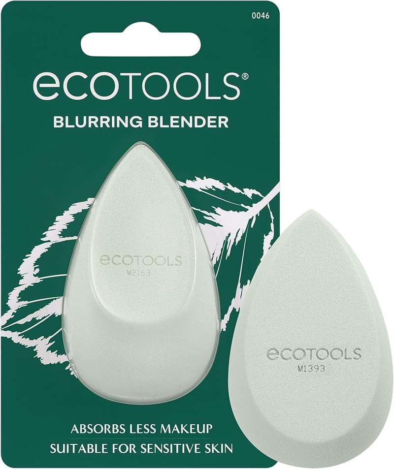 EcoTools Blurring Blender Makeup Sponge - Cloud Coverage Memory Foam, Vegan