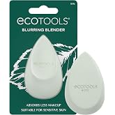 EcoTools Blurring Blender Makeup Sponge, 1 Count | Makeup blender sponge for liquid, cream and stick formulas, vegan makeup tool with a 2-sided design