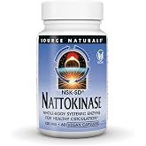 Source Naturals NSK-SD Nattokinase, 100 mg - 60 Vegan Capsules | Systemic Enzyme for Healthy Circulation*