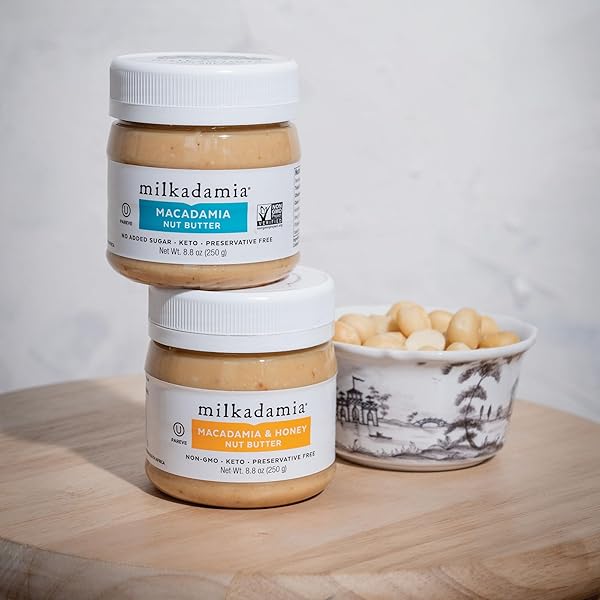 MILKADAMIA MACADAMIA NUT BUTTER, 250 GRAMS