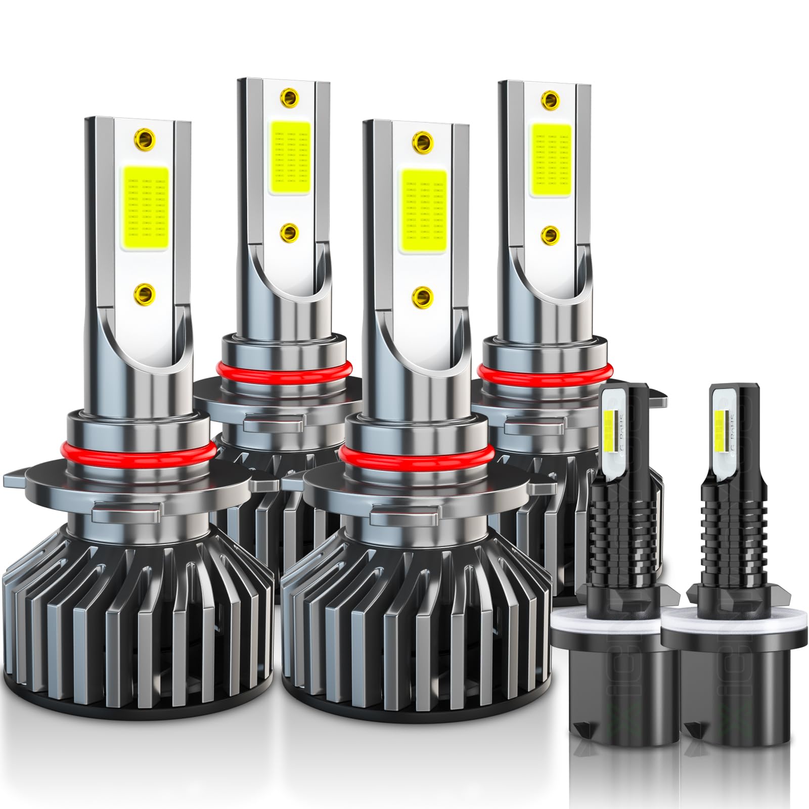 Photo 1 of XICNMOYGS Lights for GMC Yukon XL Bulbs Fog Lights 1500 2500 2000 2001 2002 2003 2004 2005 2006, Plug and Play, Powersports Light For Off road Use, Pack of 6