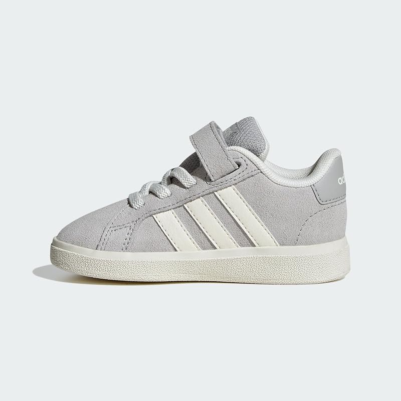 Mixte bébé Grand Court 00S Infants Shoes, Grey Two/Off White/Cloud White, 22 EU — photo 3 sur 8