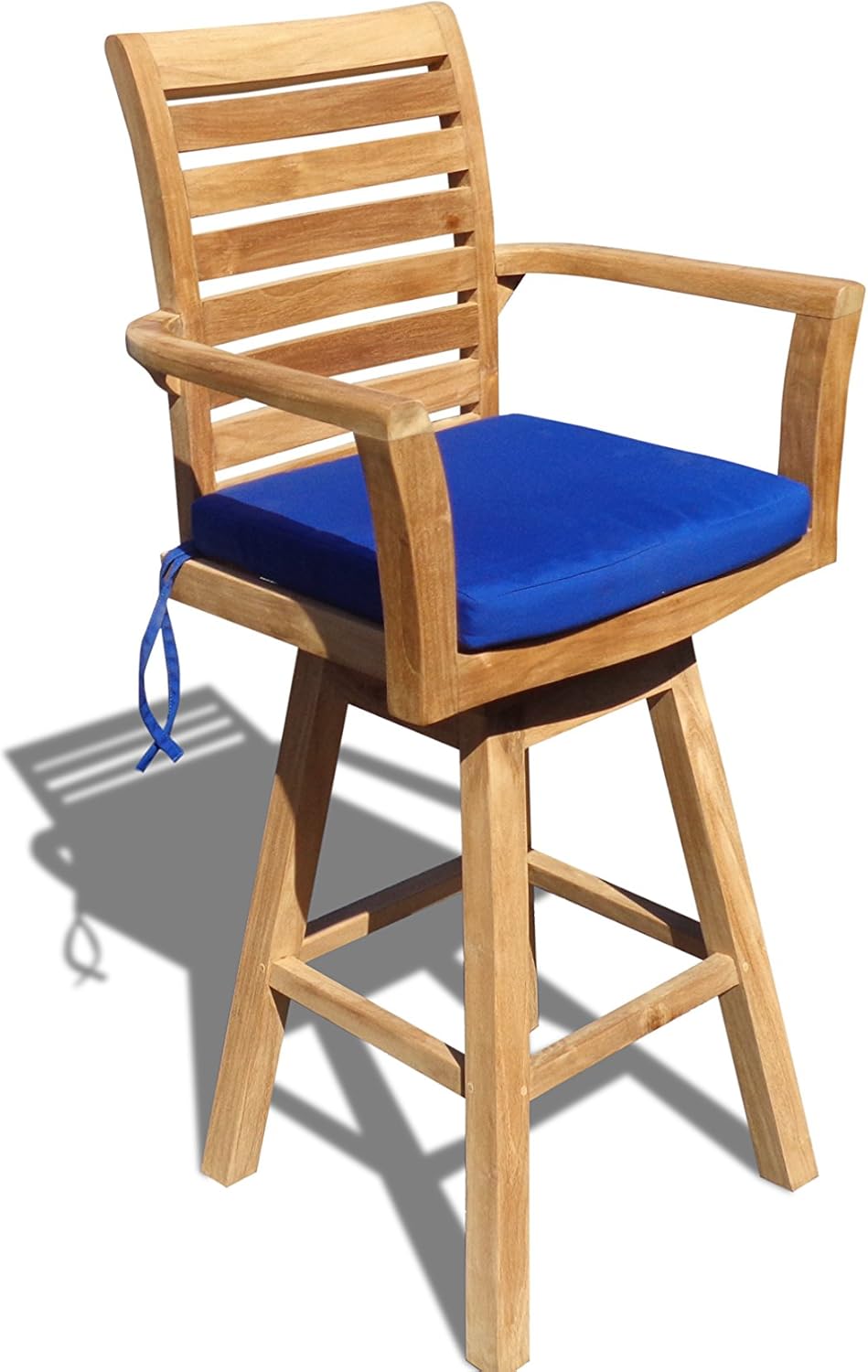 authentic teak furniture on Chairs St Set Of 2 Assembled Teak Lasts A Lifetime Worlds Best Outdoor Furniture Moritz Genuine Grade A Teak Swivel Bar Armchairs Stools Bar Chairs