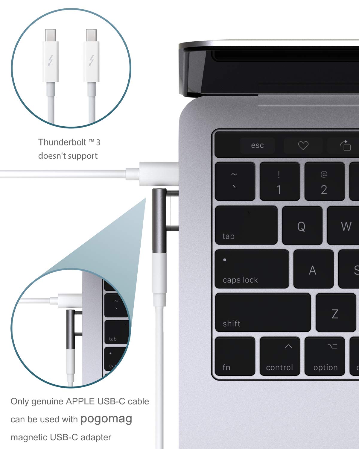 Mua Magnetic USB C Adapter, pogomag PD 100W Fast Charge 20Pin Type C ...