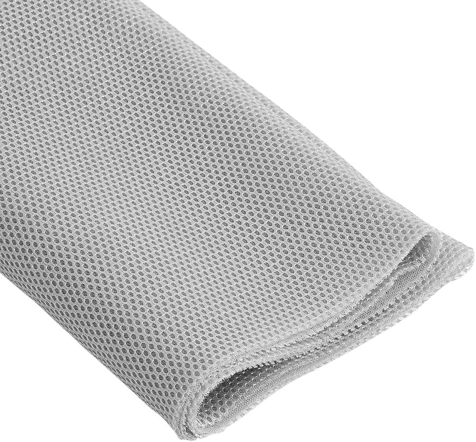 Tihebeyan Speaker Cloth Stereo Grill Mesh Fabric, Speaker Grill Cloth Stereo Mesh Fabric Dustproof Speaker Mesh Cloth Protective Grille Cover for Stereo Audio Speaker Repair 140cm x 50cm(Gray): Electronics