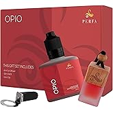 Opio Gift Set Car Air Freshener for Women | Perfume Inspired Car Fragrances | Strong Automotive Freshener with Odour Eliminator Technology | Long Lasting Automotive Freshener by Perfa