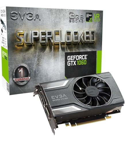 Amazon.com: EVGA GeForce GTX 1060 3GB SC GAMING, ACX 2.0 (Single