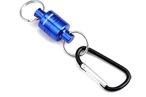 CRAZY SHARK Magnetic Net Release Aluminum Shell for Fly Fishing