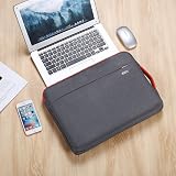 Voova 15.6-16 inch Laptop Sleeve Waterproof 360° Protection with Handle Grey view 6