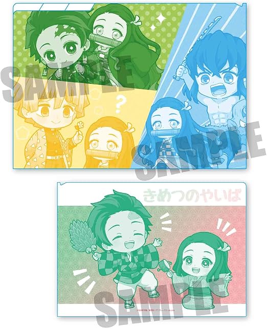 Amazon 鬼滅の刃 禰豆子といっしょクリアファイル３ポケット ｂ アニメ 萌えグッズ 通販