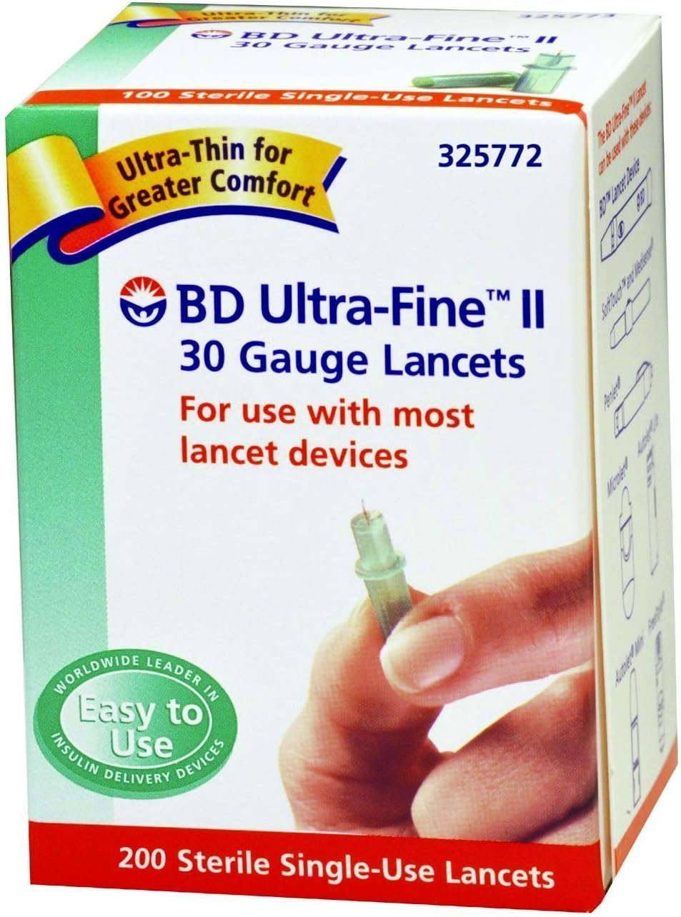 Becton Dickinson - Ultra-Fine II Lancet 30G (200 count)