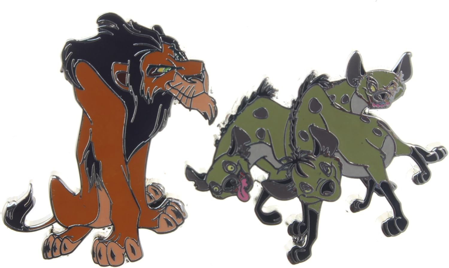 Amazon.com: Disney Scar & Hyenas (2-pin Set): Clothing