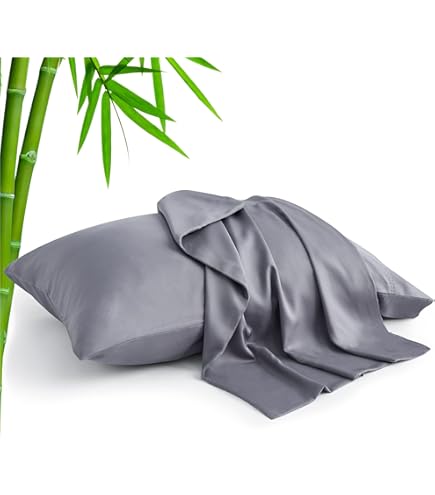 Lot De 2 Oreillers BETU En Mousse Mémoire De Forme Déchiquetée - Hauteur Réglable - Taie Rafraîchissante Bambou - CertiPUR