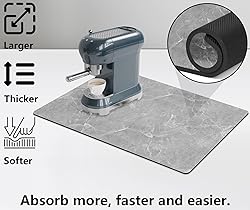 Coffee Maker Mat Accessories for countertop