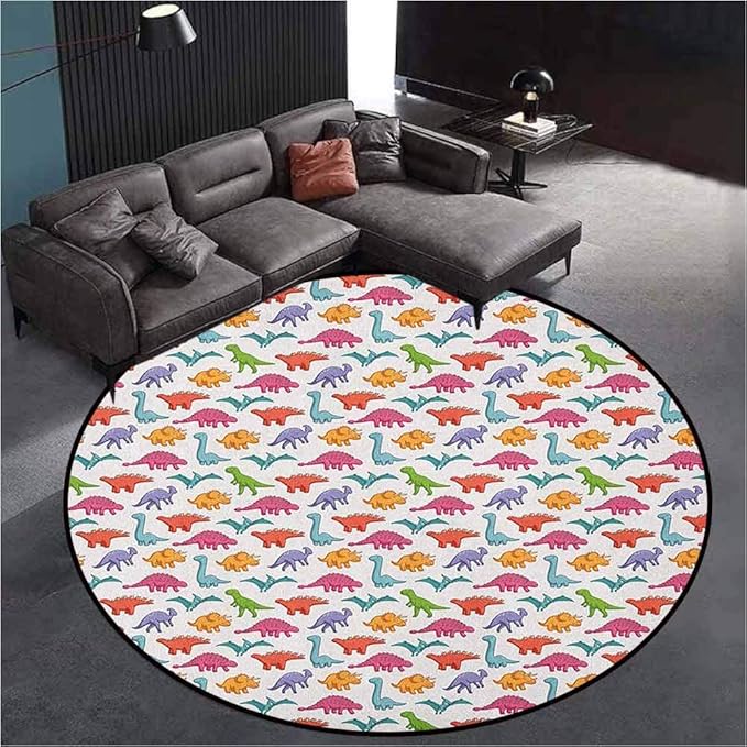 Dinosaur Premium Rug for Bedroom Kids Crawling Mats Child