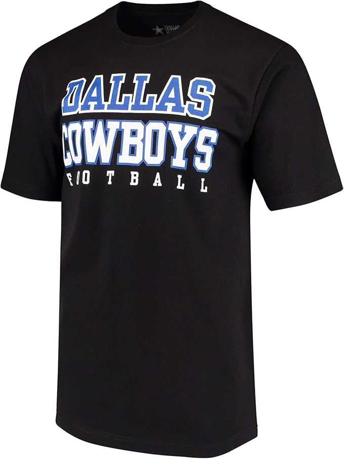 NFL Dallas Cowboys Mens Dallas CowboysT-shirt, Black, 2XT: Amazon.co.uk: Clothing