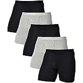 Comfneat Men's Boxer Briefs Comfy Underwear Stretchy Cotton Spandex Multipacks