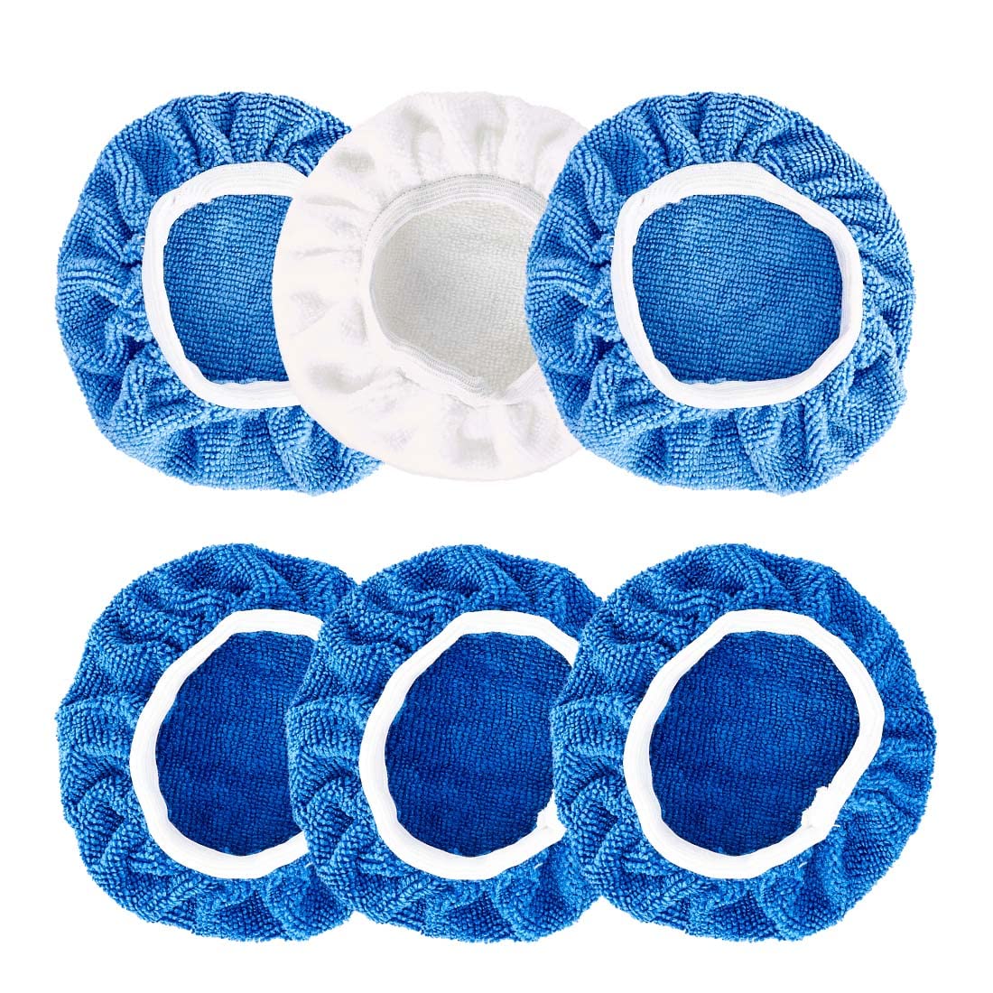 UTSAUTO 6Pcs Car Polisher Pads 5-6 Inches