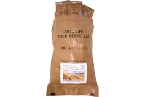 LLFD MRE Peanut Butter, Jam and Cheese Spread Combo - 24 Pack