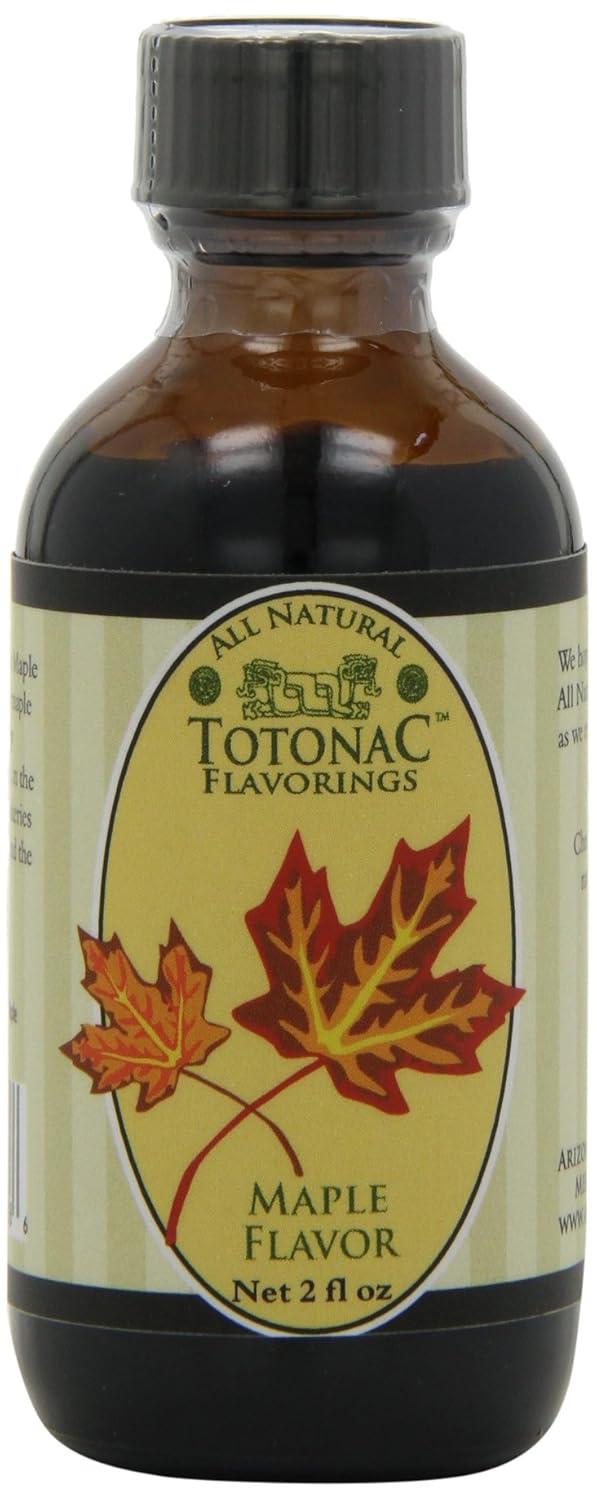 Totonac Maple Flavoring, 2Ounce Bottles (Pack of 4