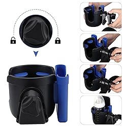 Accmor Stroller Cup Holder with Phone Holder, Bike