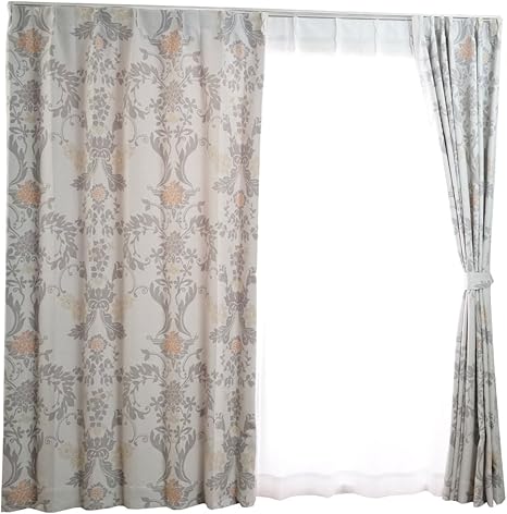 Amazon Co Jp スミノエ ディズニー 遮光カーテン デコレート 100 135cm グレー 1枚入 M1124 ホーム キッチン