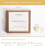 Fosse Living French Vanilla Soy Wax Melts 16 Pack UK Handmade Pet Safe view 5
