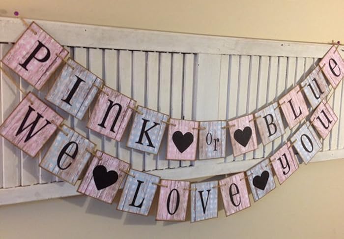Amazon Com Gender Neutral Baby Shower Decor Banner Bunting Sign
