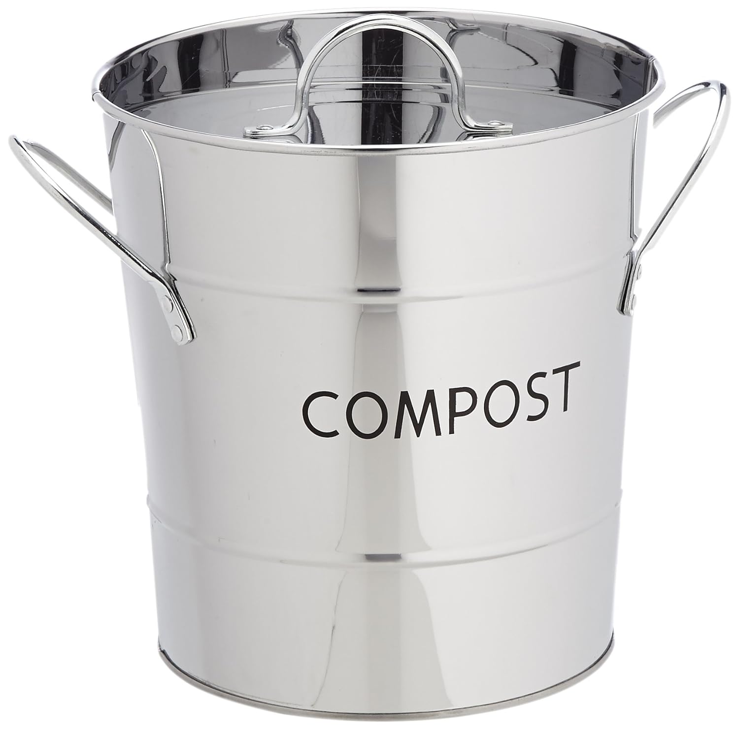 Stainless Steel Kitchen COMPOST Bin removable inner