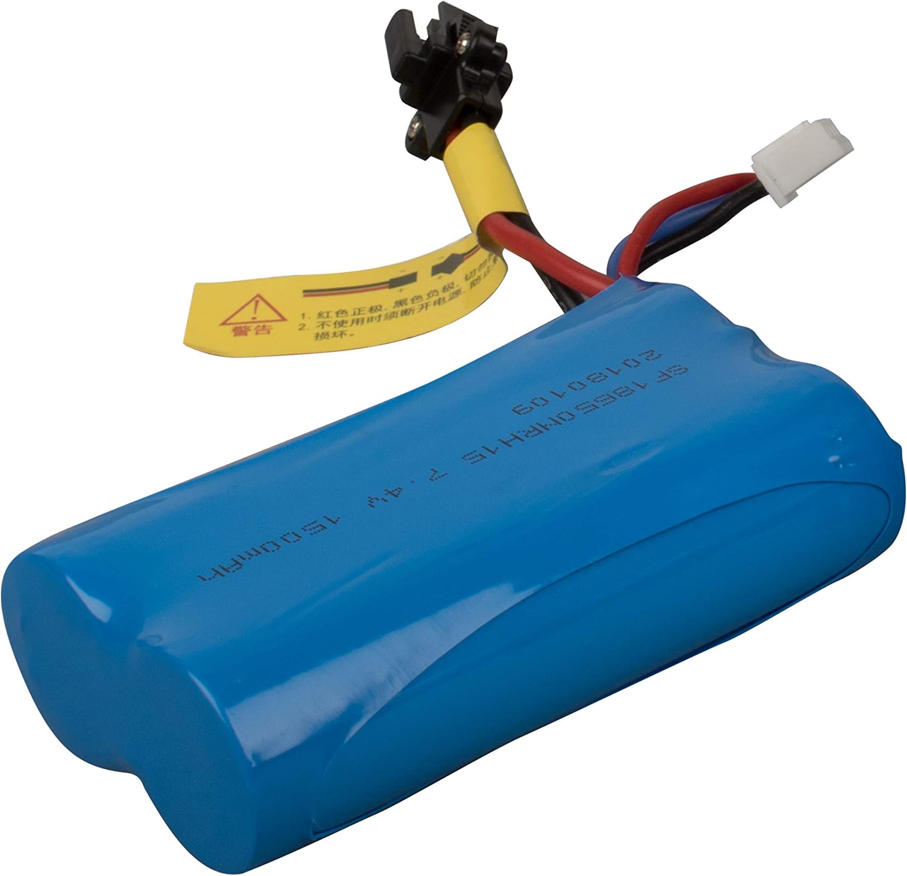 Wave RC Boat LiPo Battery - 7.4v 1500mAh LiPo Battery for Force1 Velocity Wave RC Speed Boat