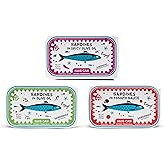Miss Can Sardine Nation Variety Pack | Premium Tinned Sardines in Olive Oil, Tomato Sauce, Spicy Olive Oil | Sustainably Caught | Hand-Packed in Portugal | Authentic & Natural Flavors | 3 4.2oz Tins