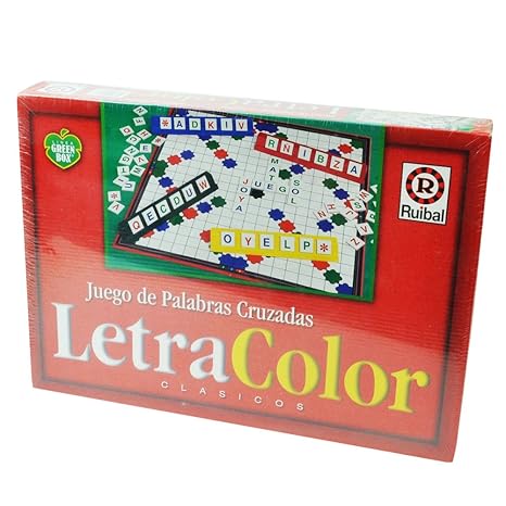 Amazoncom Letra Color Juego De Palabras Cruzadas En