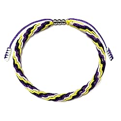LAMIBEE Non-Binary Pride Bracelet, LGBTQ Enby Pride