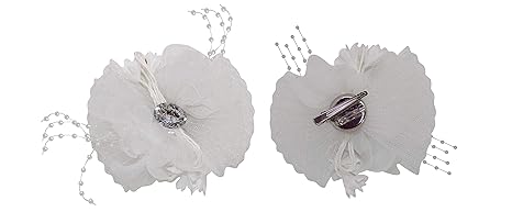 Buy Boxo Stylish Artificial Flower Hair Clips Party Wear Hair