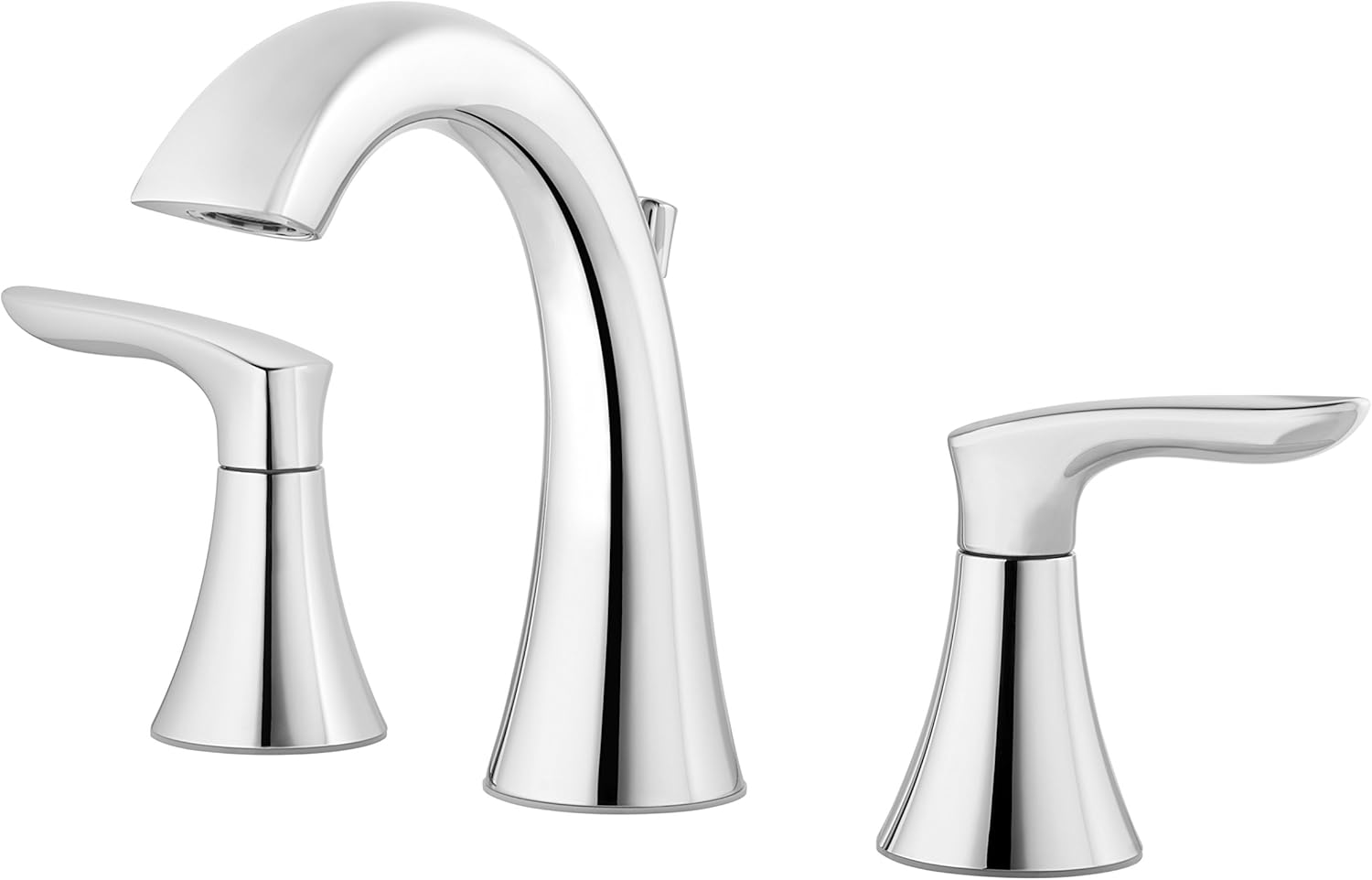 Pfister Weller LG49WR0C Widespread Bath Faucet, polished chrome finish - - 