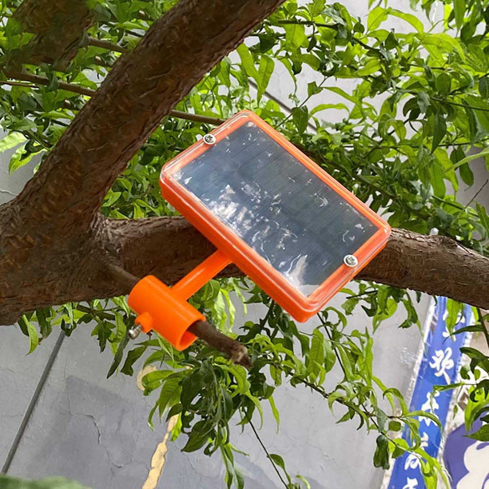 J-ouuo Bird Repeller Solar Powered Smart Ultrasonic Animal Scarer Automatic Bird Repellent