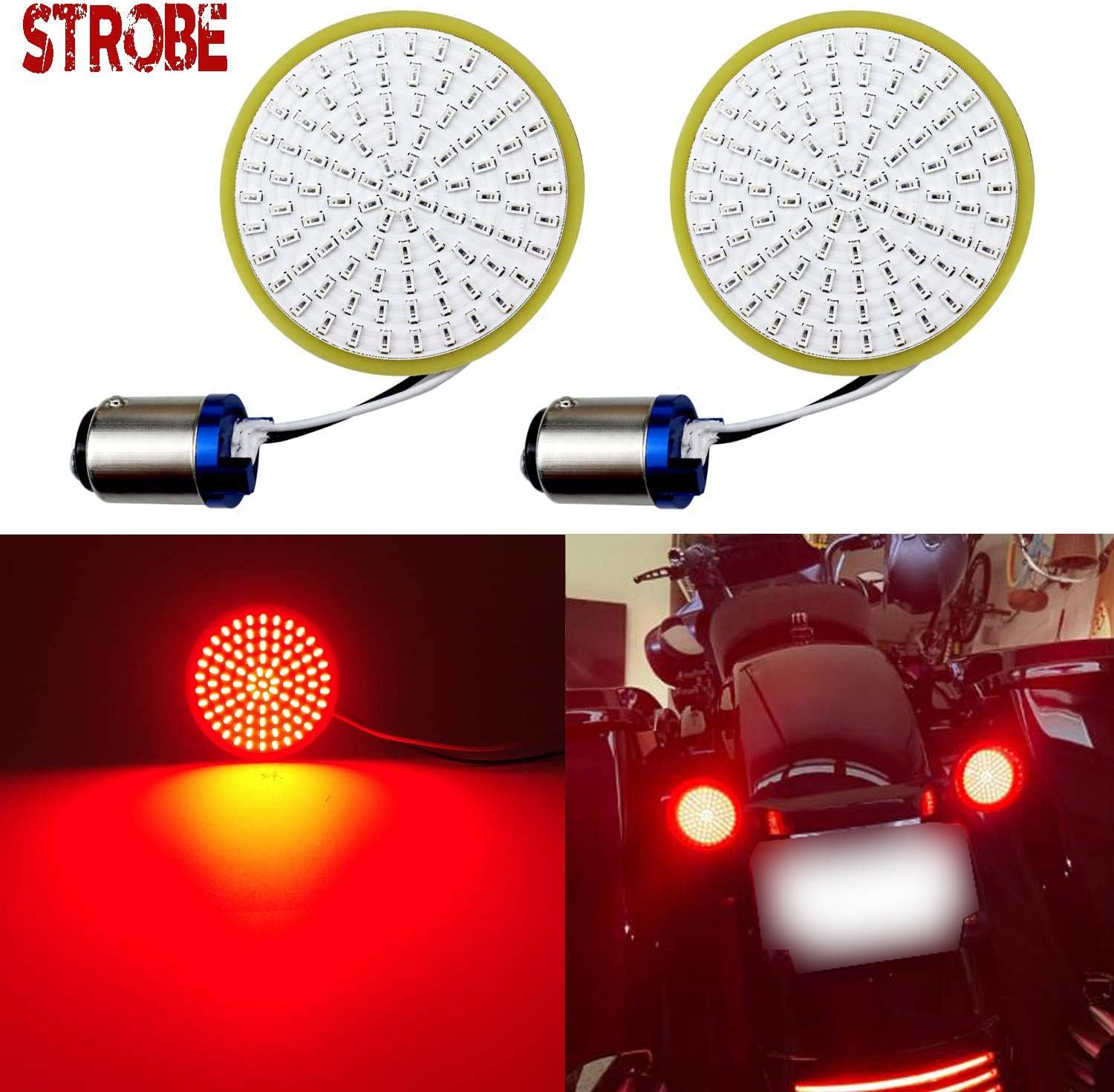 LivTee Extremely Bright Flashing Strobe Blinking Brake Stop Tail LED